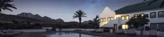 Gold Pool Night Hotel Mountain Sky View 1
