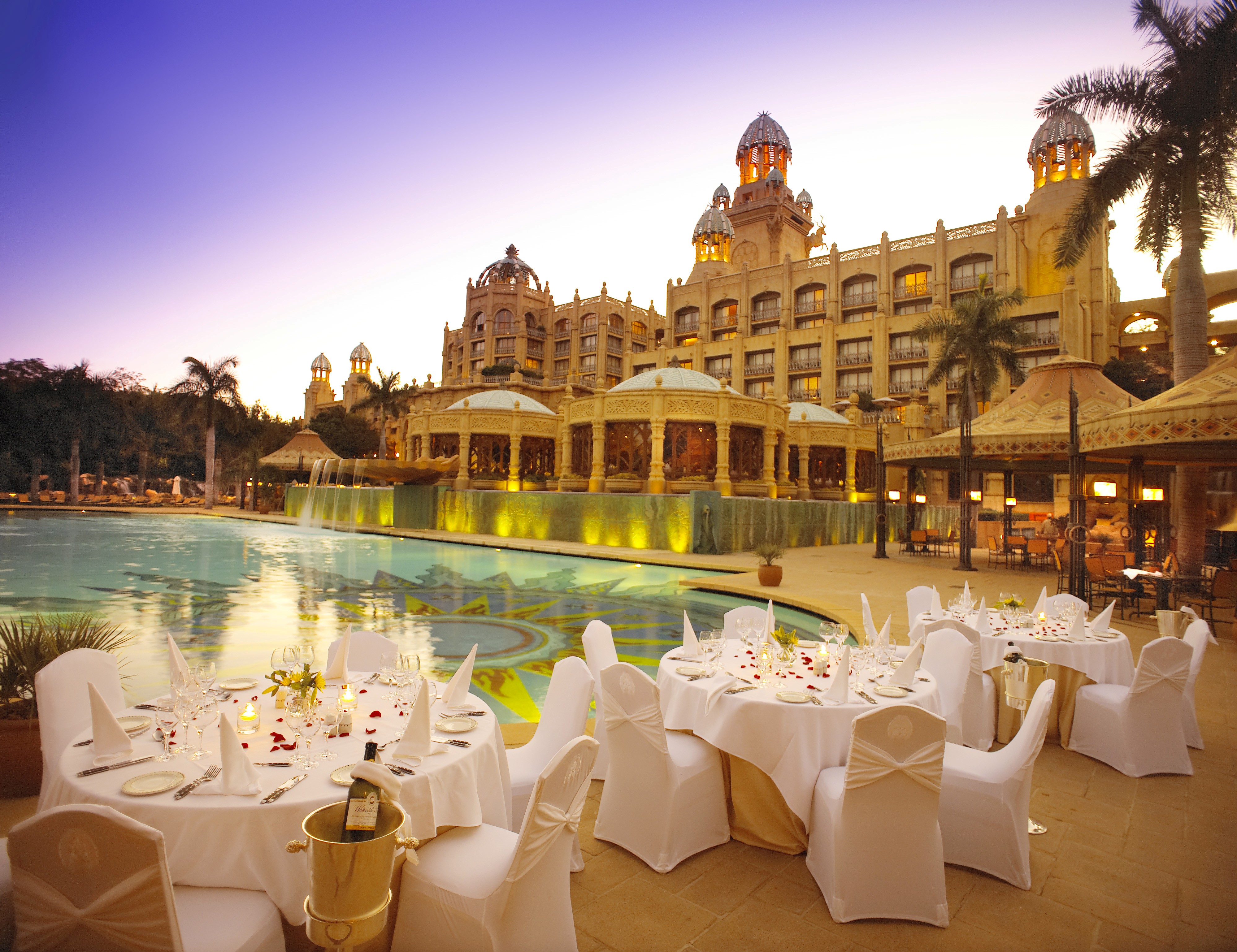 Sun City Conferencing Palace Pool Deck