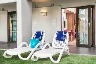 Sun City Cabanas Bedroom Exterior Twin Lake Facing Room