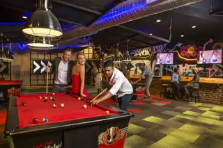 Sun City Soho Vibes Playing Pool