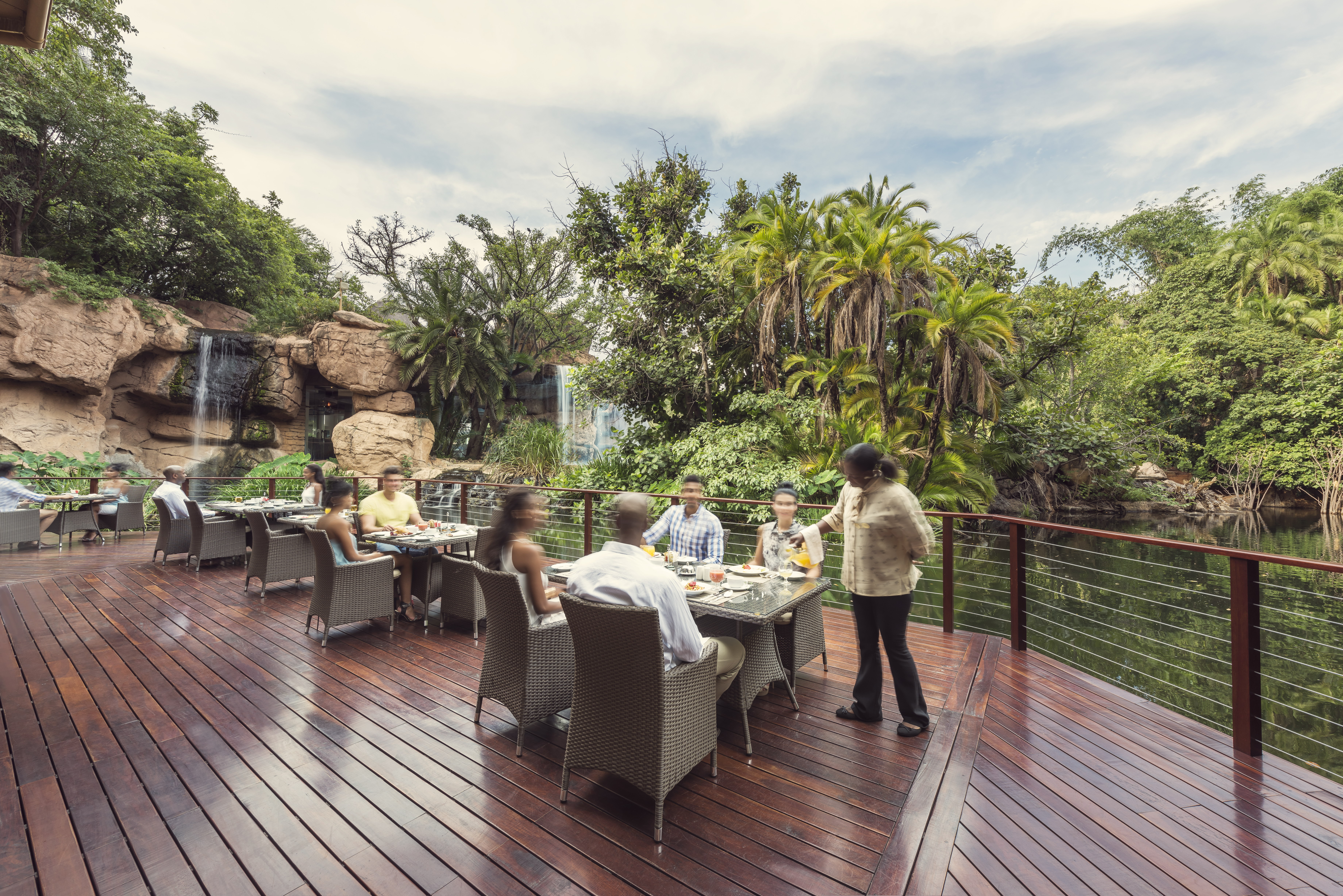 Sun City Cascades The Peninsula Deck