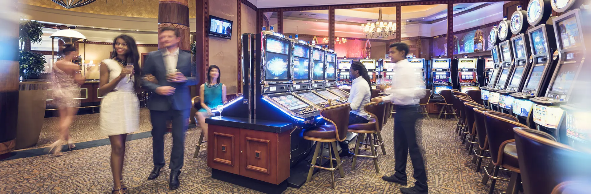 Sibaya Hotel Casino Salon Prive Slots Blurred