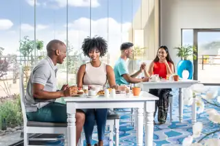 Wild Chicos Couples Breakfast Dining