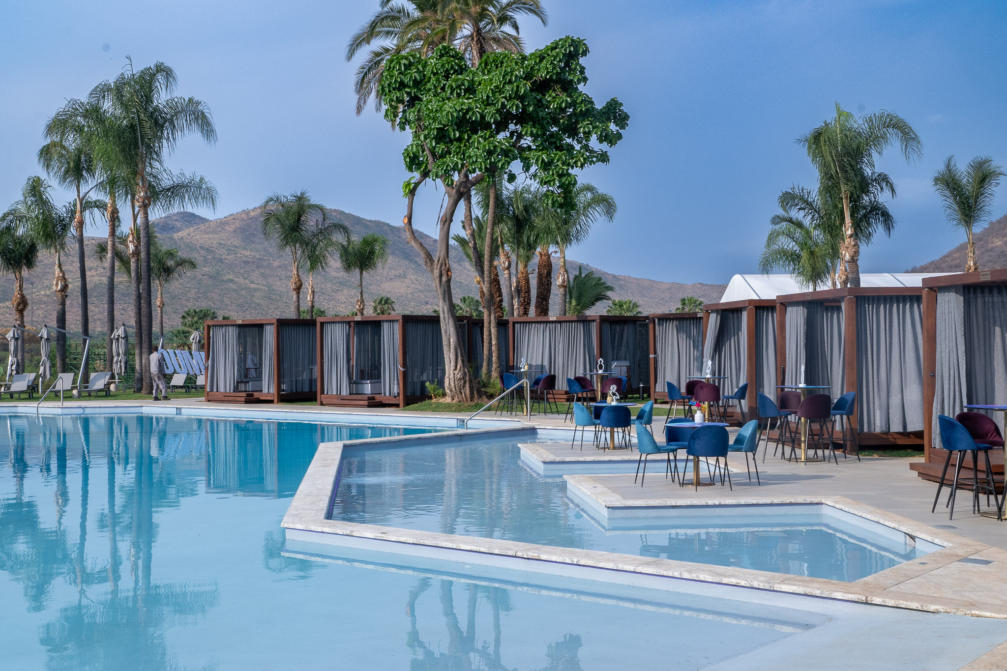 Sun City Hotel Relaunch Pool Elevated
