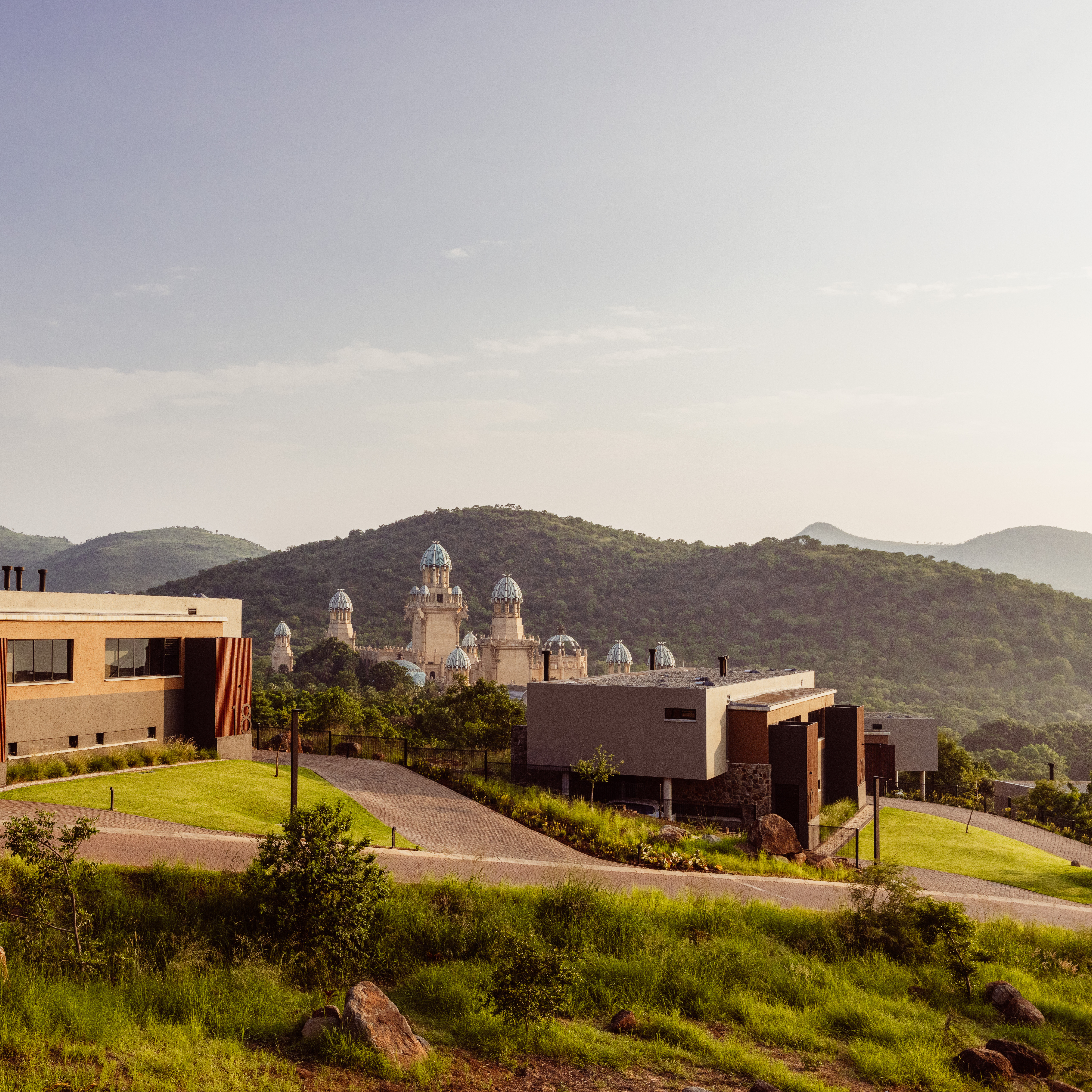 Svc Lefika Villas In Landscape With Palace