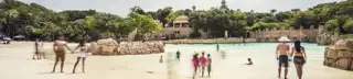Sun City Valley Of Waves People Blurred