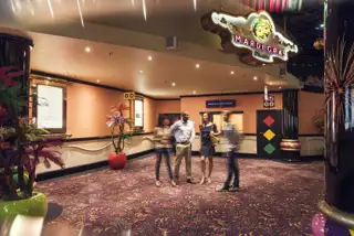 Carnival City Madi Gras Entrance Blurred