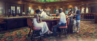 Wild Coast Casino Salon Prive Plantation Room Tables Blurred 2