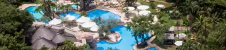 Sunr Cascades Aerial View Of Pool