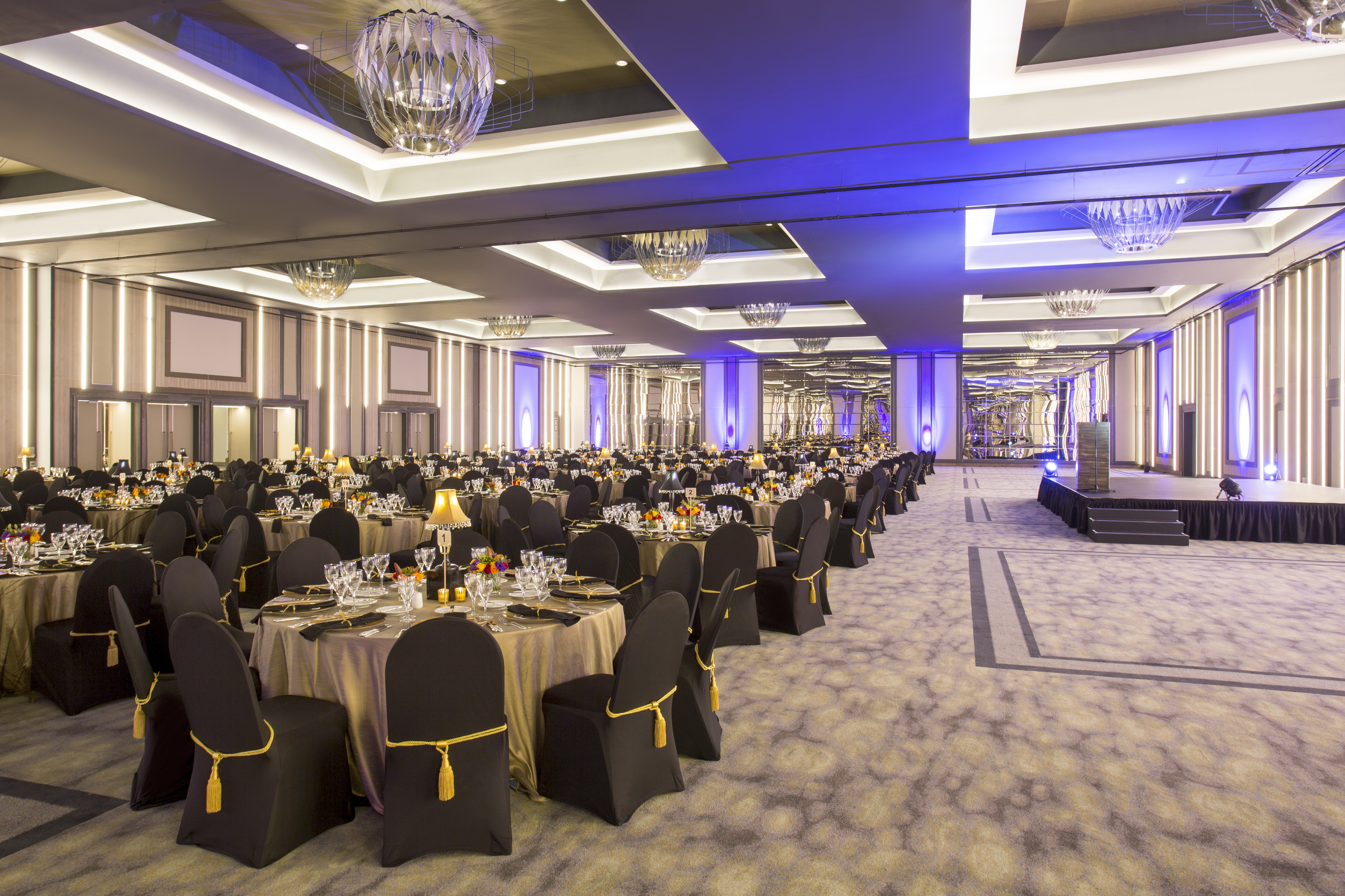Sun City Convention Centre Kings Ballroom Banquet Setup