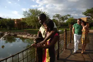 Mero Gardens Couple Enjoying Pond 4