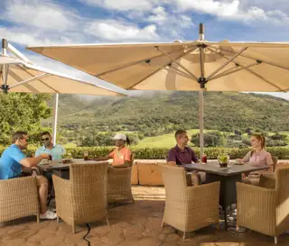 Sun City Lost City Golf Course Crocodile Lounge Terrace