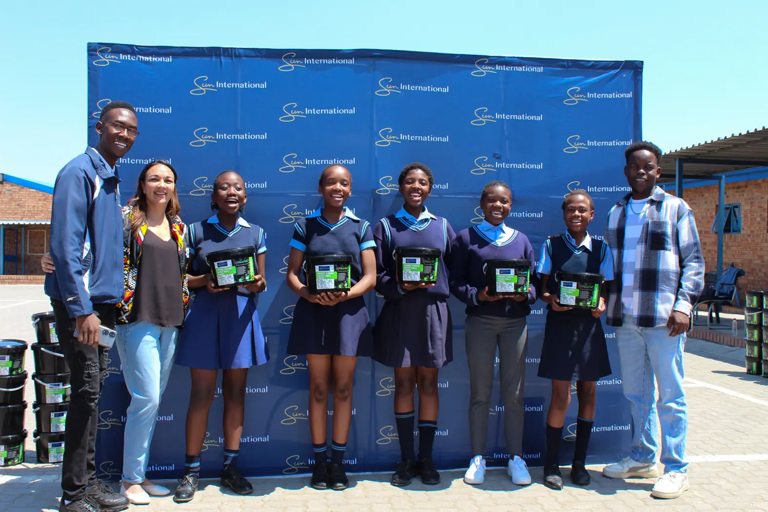 Corp Investors Int Girl Child Day Palesa Pads