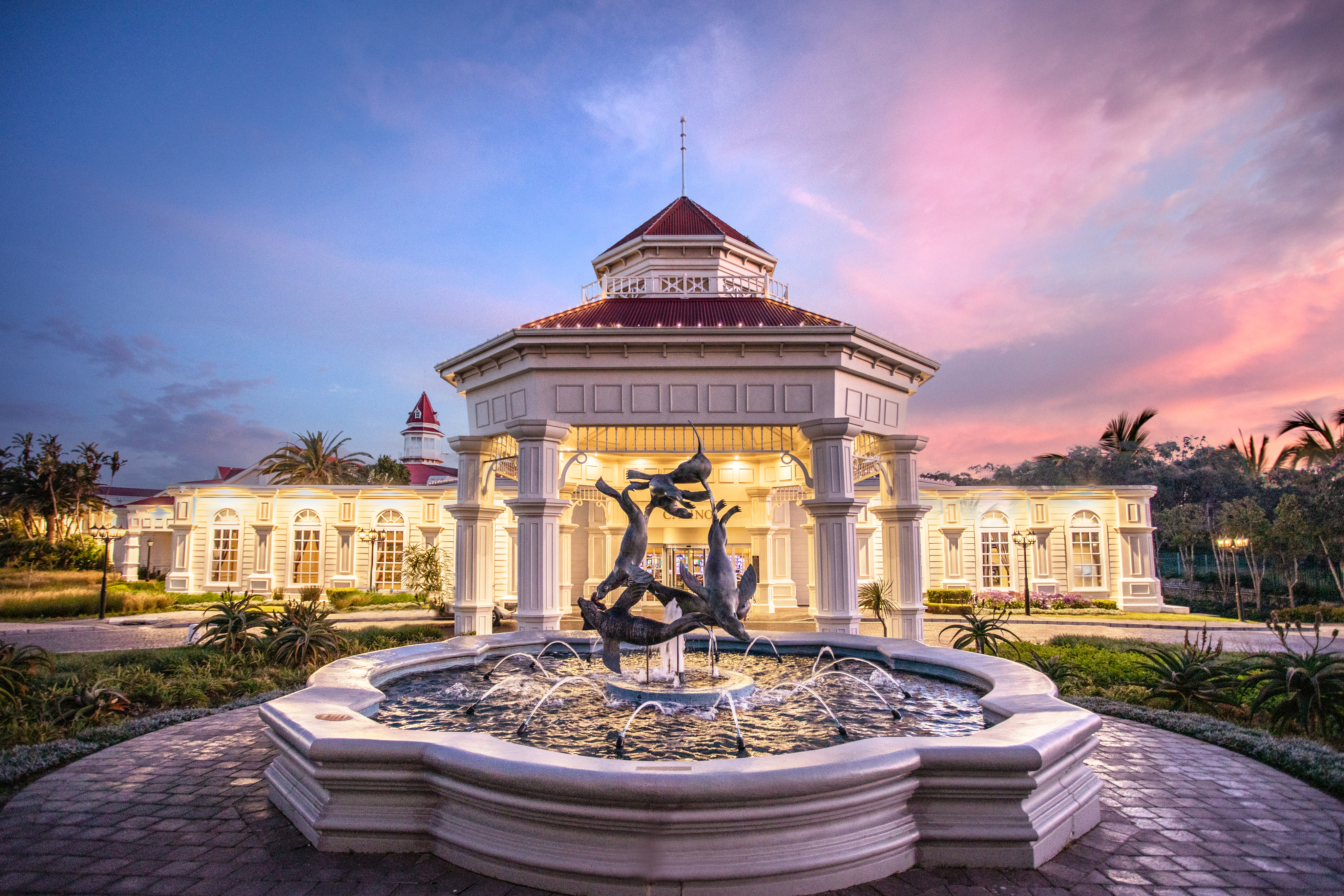 Boardwalk Casino Entrance Fountain
